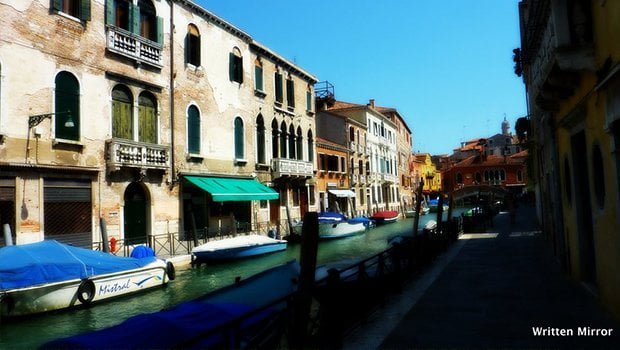 another image of river in venice